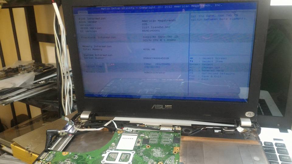 Fix lỗi ram onboard Laptop